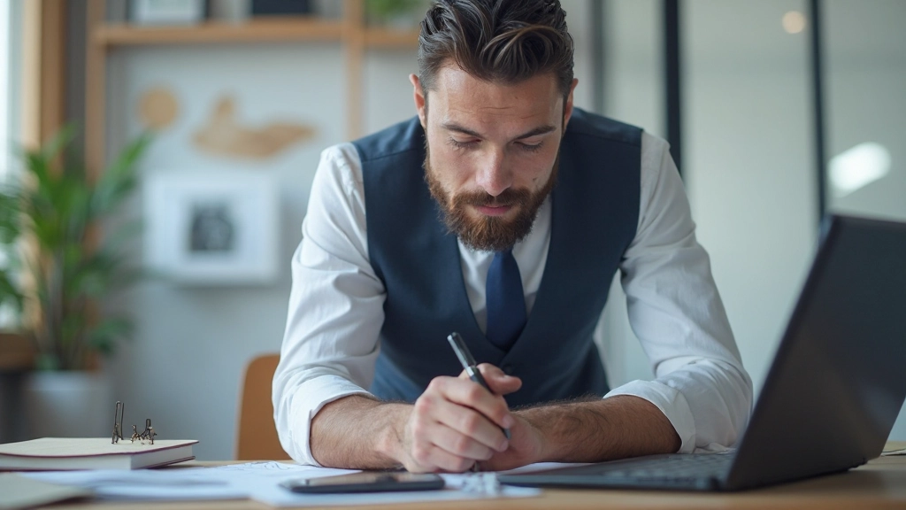 Маркетолог создает контент-план и стратегию для социальных сетей с помощью диаграмм